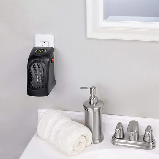 Mini Heater control with remote For Bedroom (Office Work Room, Bathrooms, Rooms)